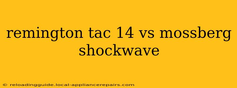 remington tac 14 vs mossberg shockwave