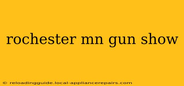 rochester mn gun show