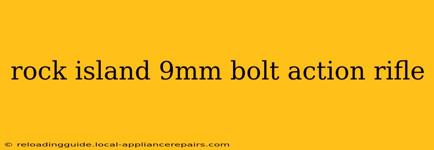 rock island 9mm bolt action rifle