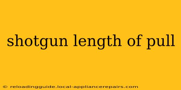 shotgun length of pull