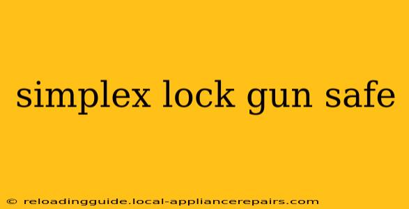 simplex lock gun safe