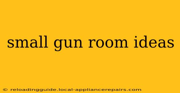 small gun room ideas