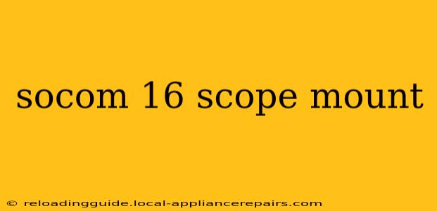 socom 16 scope mount