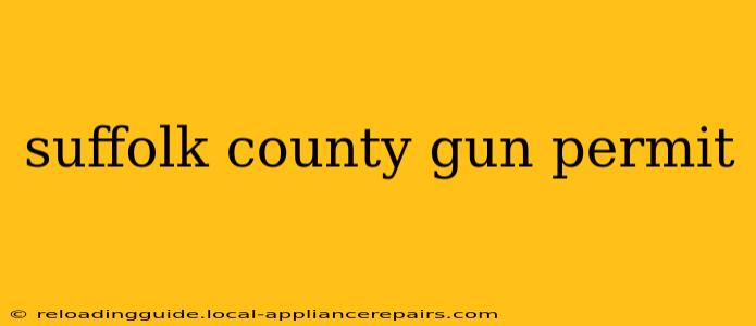 suffolk county gun permit