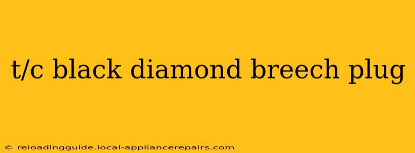 t/c black diamond breech plug