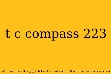 t c compass 223