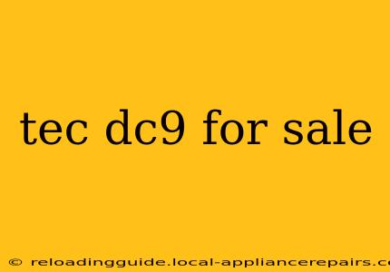 tec dc9 for sale