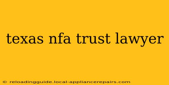 texas nfa trust lawyer