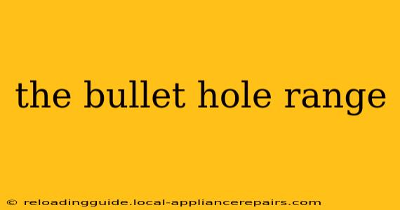 the bullet hole range