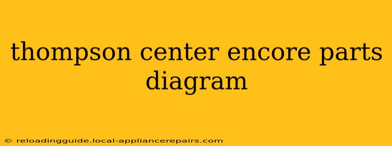 thompson center encore parts diagram