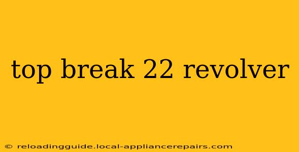 top break 22 revolver