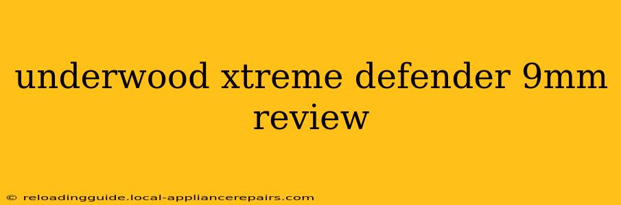 underwood xtreme defender 9mm review