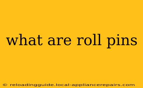 what are roll pins