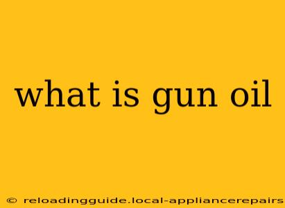 what is gun oil