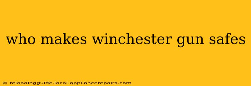 who makes winchester gun safes