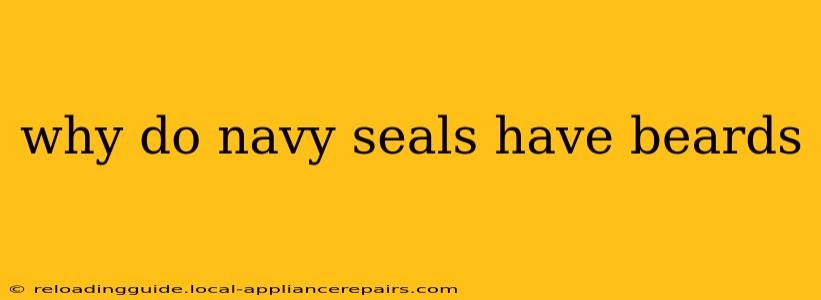 why do navy seals have beards