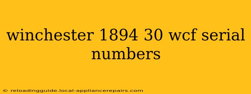 winchester 1894 30 wcf serial numbers