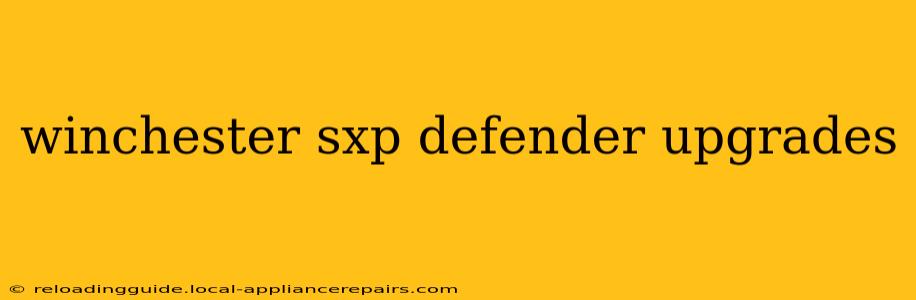 winchester sxp defender upgrades